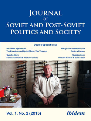 cover image of Journal of Soviet and Post-Soviet Politics and Society